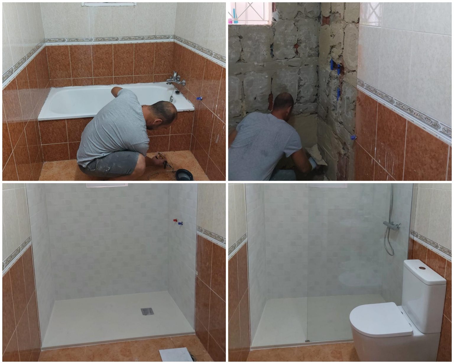 Cambiar bañera por ducha Torrevieja Orihuela Costa Ciudad Quesada